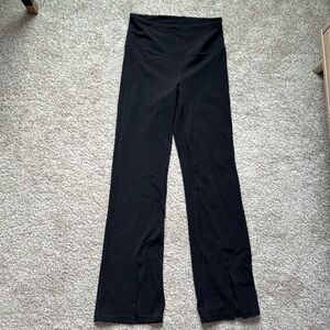Athleta split legging in black